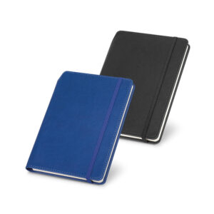 caderno capa dura couro sintético personalizado