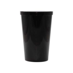 COPO 550 ML COM TAMPA FECHADA – PRETO