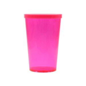 COPO 550 ML COM TAMPA FECHADA – ROSA PINK