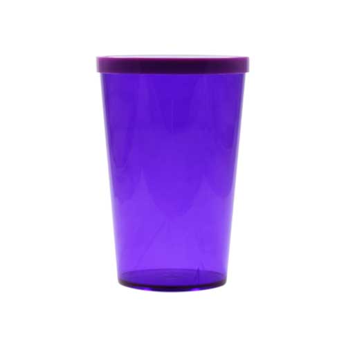 COPO 550 ML COM TAMPA FECHADA – ROXO LILAS