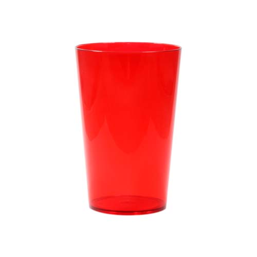 COPO 550 ML PS – VERMELHO