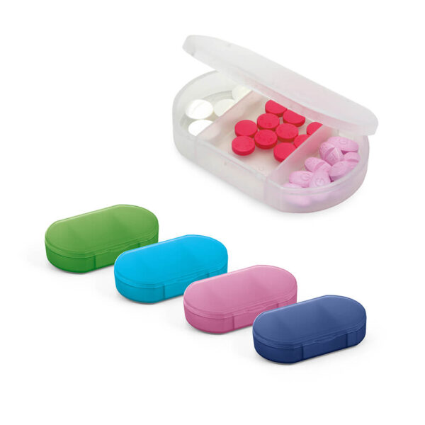 GJ01055 - PORTA COMPRIMIDOS 3 DIVISÓRIAS