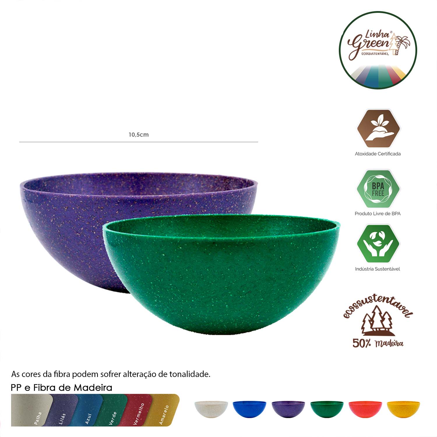 405GS Mini Bowl Green Colors 240ml