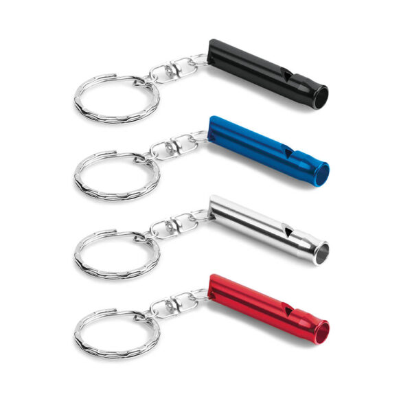 GJ01663 - CHAVEIRO APITO METÁLICO