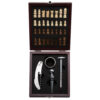 GJ00142 - KIT VINHO XADREZ 4 PEÇAS