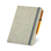 GJ00830 - CADERNO CAPA DURA ALGODÃO SINTÉTICO 14,8 CM X 21 CM - Image 4