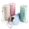 GJ00561 - COPO FIBRA DE BAMBU COM TAMPA 450 ML - Image 2
