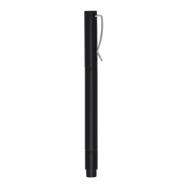 GJ02820 - CANETA METÁLICA COM MARCA TEXTO