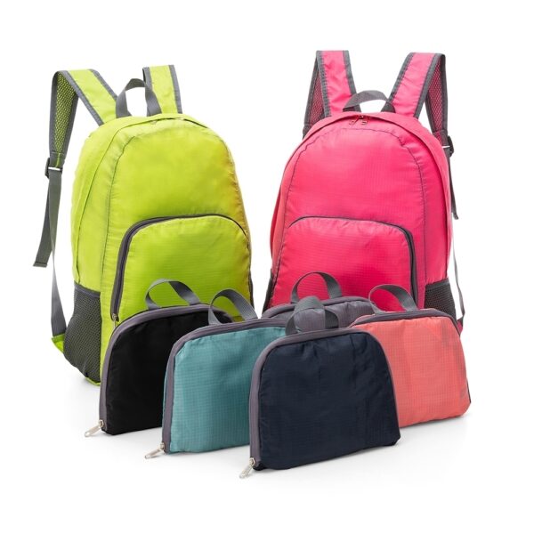 GJ02315 - MOCHILA DOBRÁVEL EM NYLON - Image 2