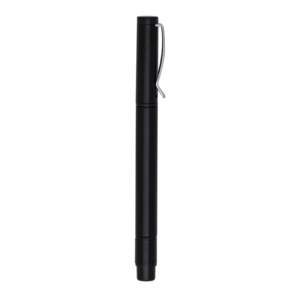 GJM3000 - CANETA PLÁSTICA COM MARCA TEXTO - Image 5