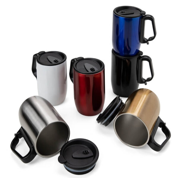 GJ18624 - CANECA INOX PAREDE DUPLA 350 ML