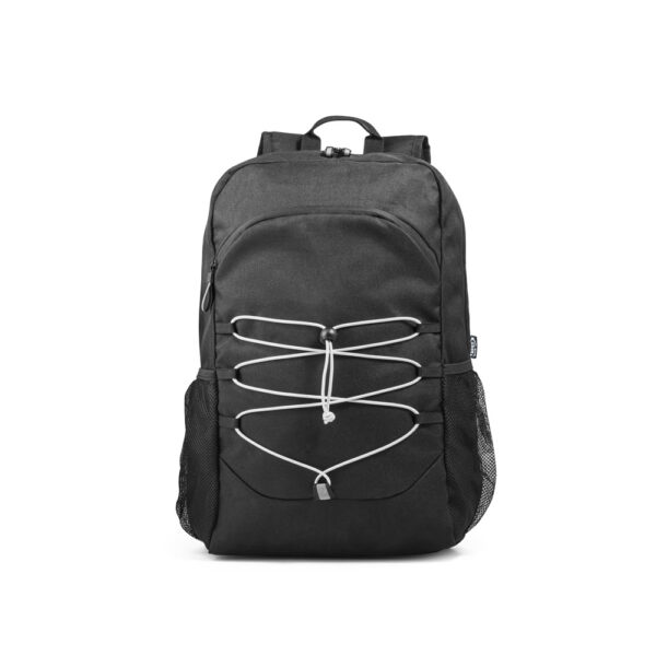 GJ92192 - MOCHILA PARA NOTEBOOK 300D EM POLIÉSTER RECICLADO E 600D EM POLIÉSTER RECICLADO - Image 3